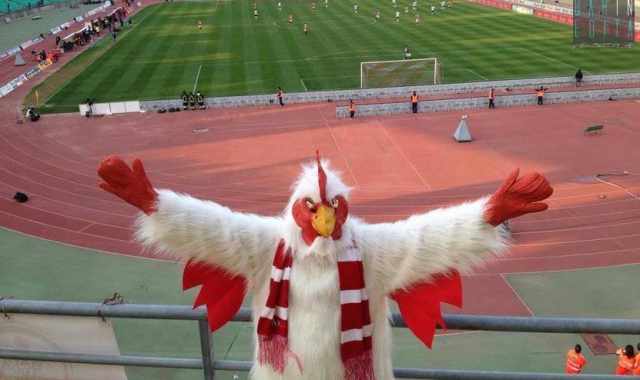 Alle partite vestiti da galletto: Donato e Giuseppe, le mascotte del San Nicola 